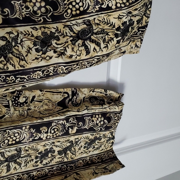 Floral Wide Leg Pants - Picture 5 of 6